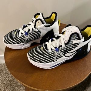Size 6 (GS) - Nike LeBron Witness 6 Low White Persian Violet
